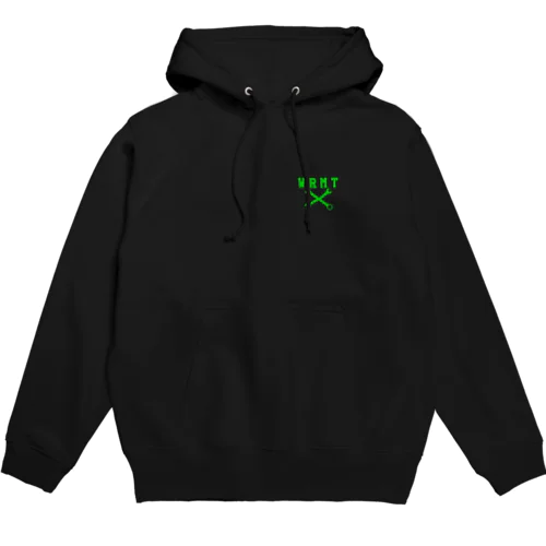 WRMT MINI LOGO GREEN パーカー