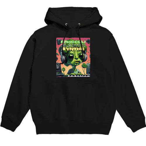 🥦ベジロック「ブロッコリくん」🎸 Hoodie