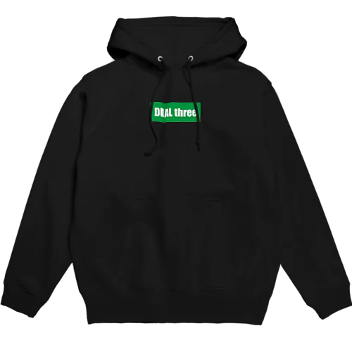 DIALthree boxlogo 円縁煙パーカー パーカー