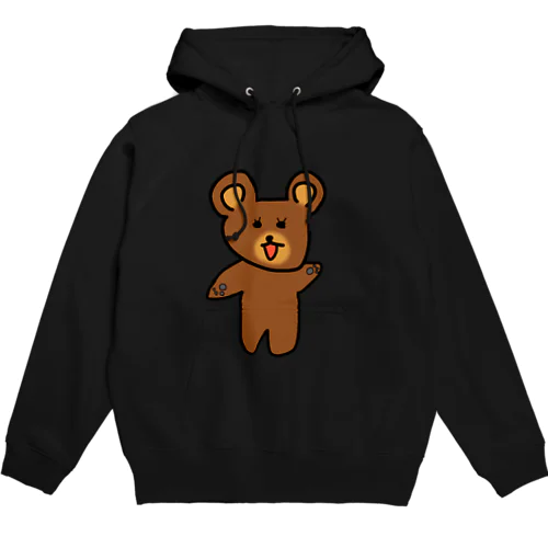 どうぶつ クマ Hoodie