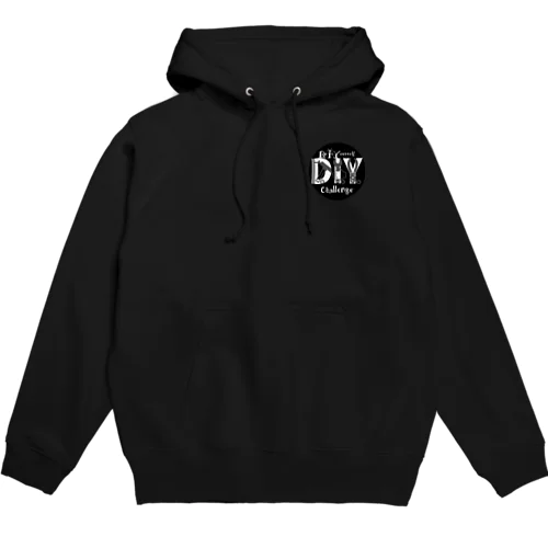 D.I.Y ChallengeパーカーBlack Hoodie