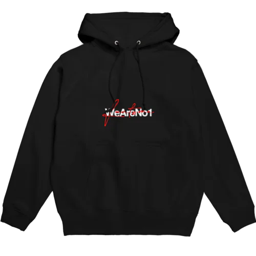 WeAreNo1 パーカー Black Hoodie