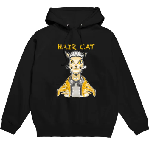 HAIRCAT レオパード パーカー