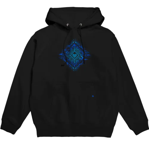 ドットCIRCUIT-001 HEART-AO Hoodie