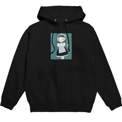 お帰りくださいませご主人さま。 Hoodie