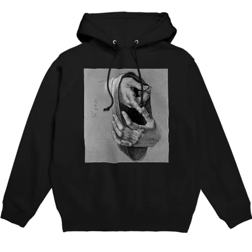 アルブレヒト・デューラー《手の習作》 Hoodie