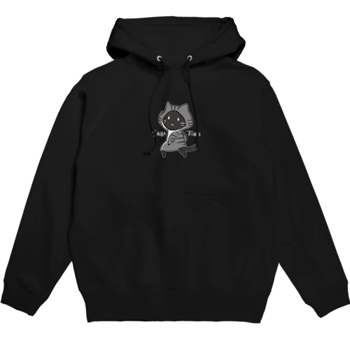 サバトラになりたいクロネコ Hoodie