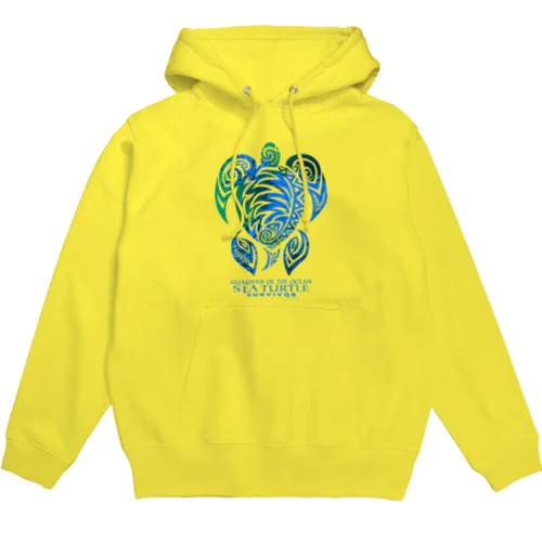 ウミガメサバイバー（カラー） Hoodie