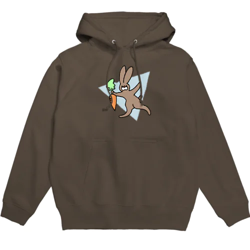 うさぎはぶにんじん Hoodie