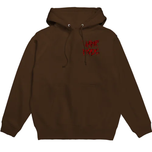 Logo (RED)＆ Back print Hoodie  パーカー