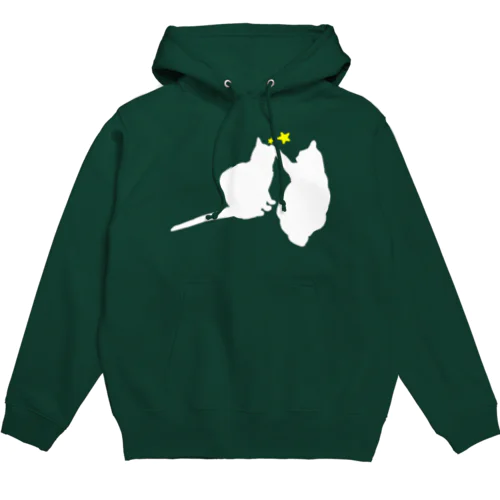 Neko Punch☆彡(WHITE) Hoodie