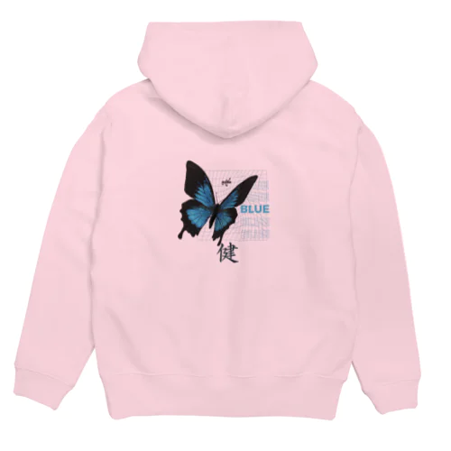 mariposa blue Hoodie