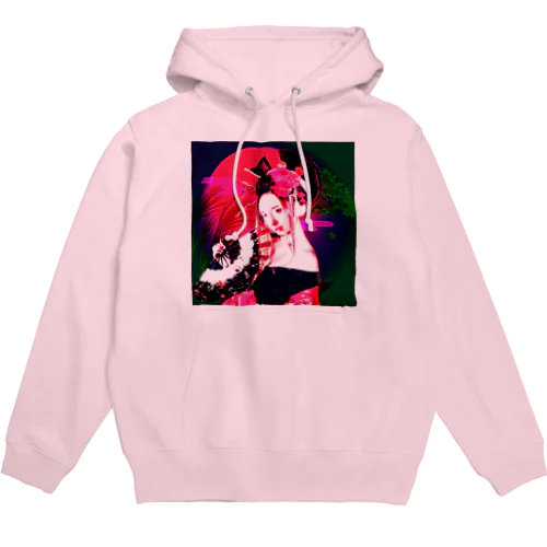 花魁（夕焼け） Hoodie