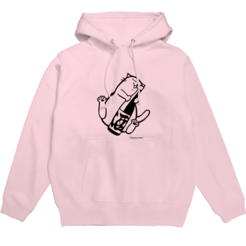 一升瓶ネコ  Hoodie