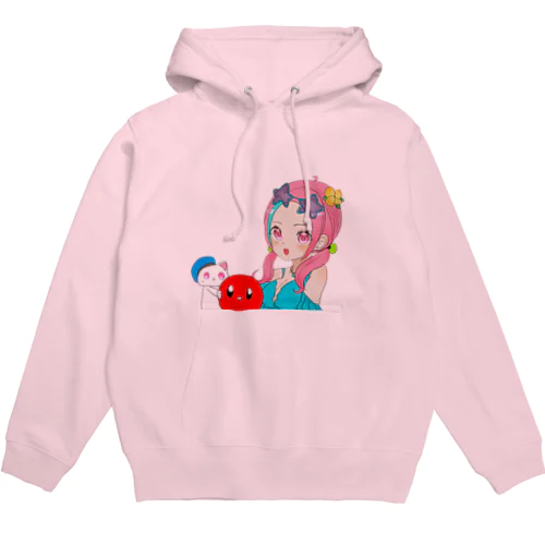 ピンクちゃん Hoodie