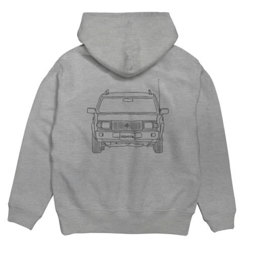 どんどん進むラシーン Hoodie