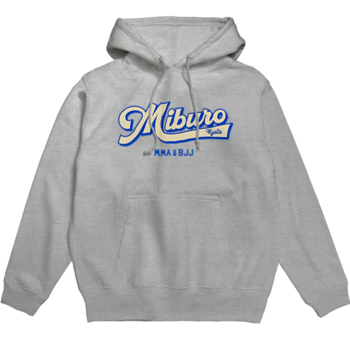 ベースボールロゴ　クリーム Hoodie