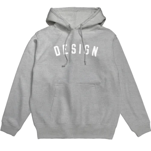 カレッジロゴ風DESIGNパーカー Hoodie