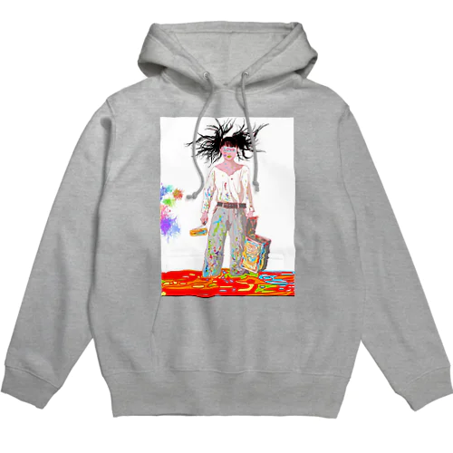 ペンキ女子 Hoodie