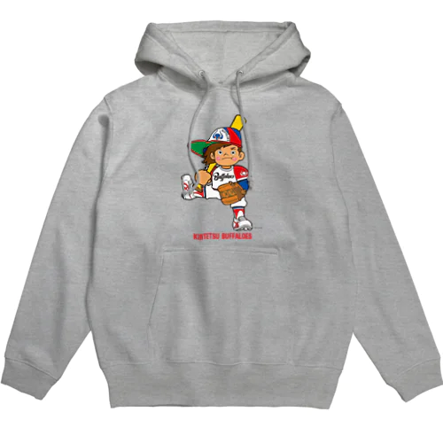 コロナと闘う！ バファ君【新】ベーシックポーズ Hoodie