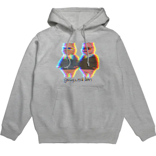 E.W.I Hoodie②Size:L/XL/XXL G.R_Bears 「Glitch ver02」 Hoodie