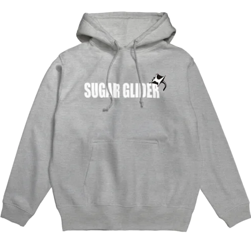 SUGAR GLIDER「フクロモモンガ」（白文字） Hoodie