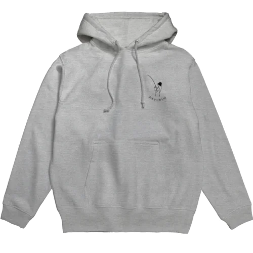 釣りlogパーカー(薄い色) Hoodie