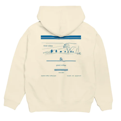 cafe津別珈琲_1st Anniv Hoodie