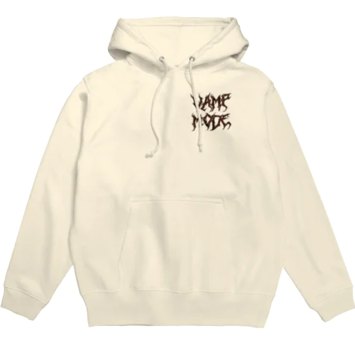 Logo (BROWN)＆ Back print Hoodie  Hoodie