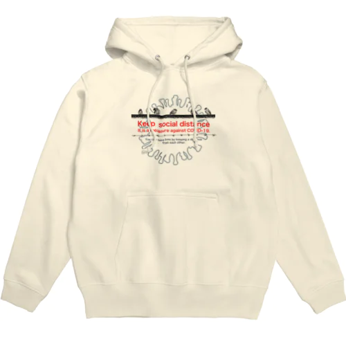 東京すずめ（ソーシャルディスタンス） Hoodie