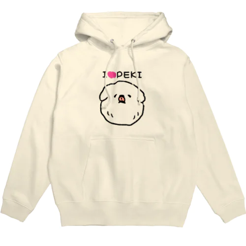 Lサイズ～あいらぶペキニーズパーカー Hoodie