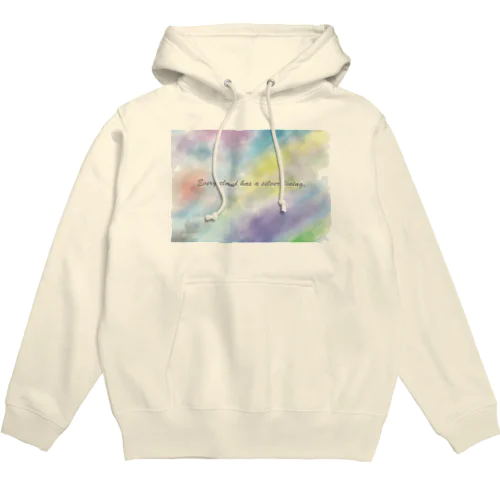 Every cloud has a silver lining. Hoodie