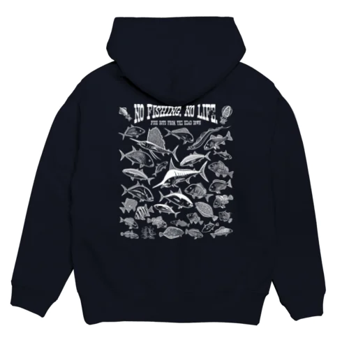 Saltwater fish_3W Hoodie