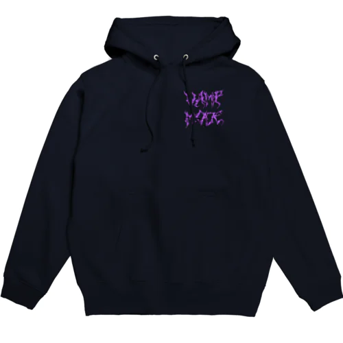 Logo (PURPLE)＆ Back print Hoodie  Hoodie