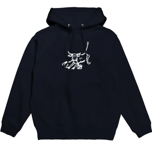 荒ぶる雄牛（Snorting Bull） Hoodie