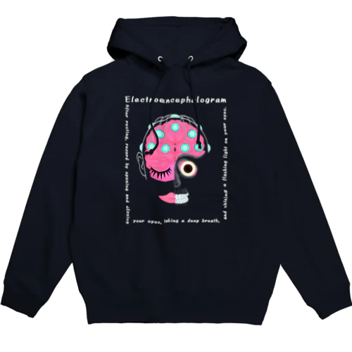 脳波検査 Hoodie