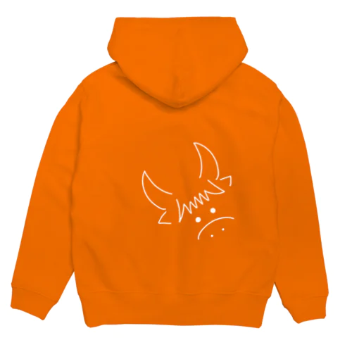 ざこうしパーカー(白) Hoodie