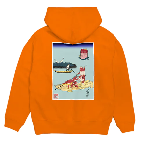 金魚づくし いかだのり Hoodie