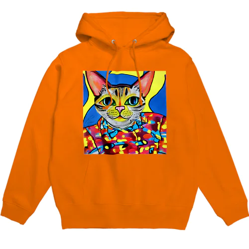 ファンキーcat Hoodie