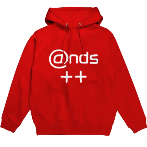 ands++（白文字） Hoodie