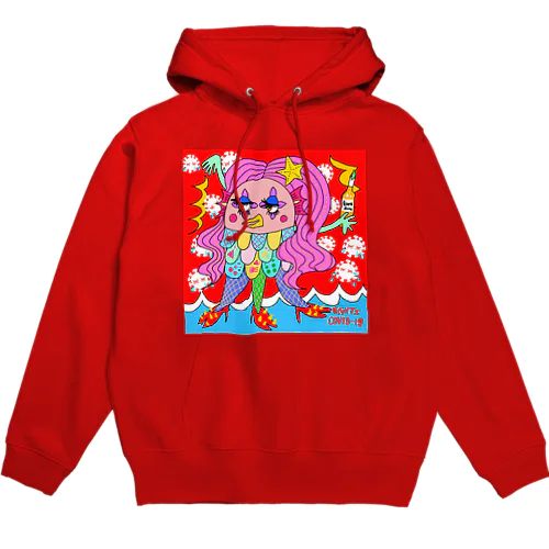 アマビエちゃん　パーカー Hoodie