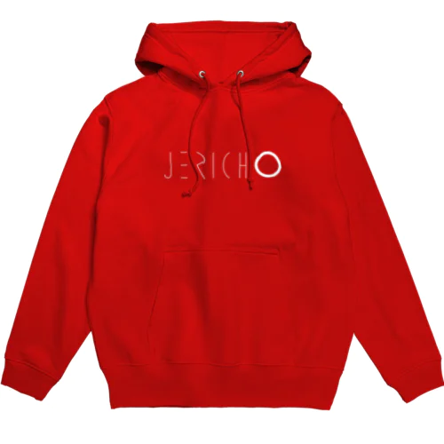 jerichoロゴ（白プリ） Hoodie