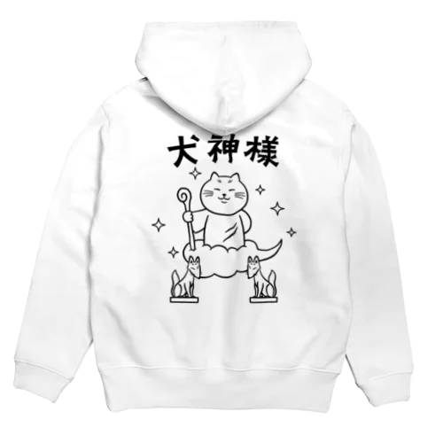 [★バック] 犬神様 Hoodie