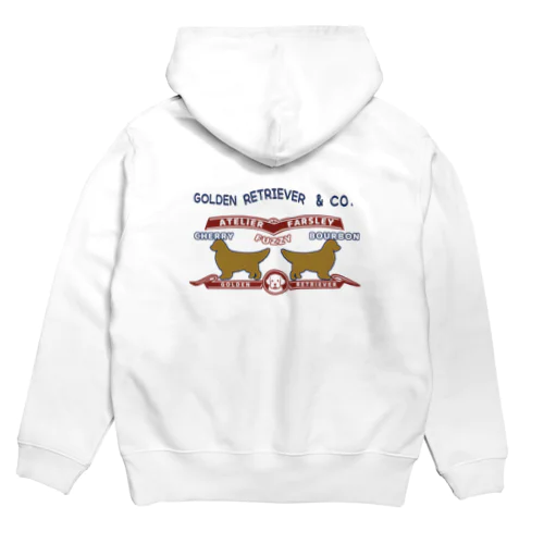 両面プリント newデザイン★ゴールデンレトリバー Hoodie