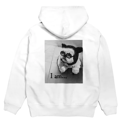 I am... (シロクロ) Hoodie