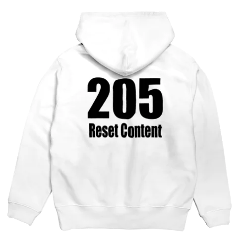 205 Reset Content パーカー