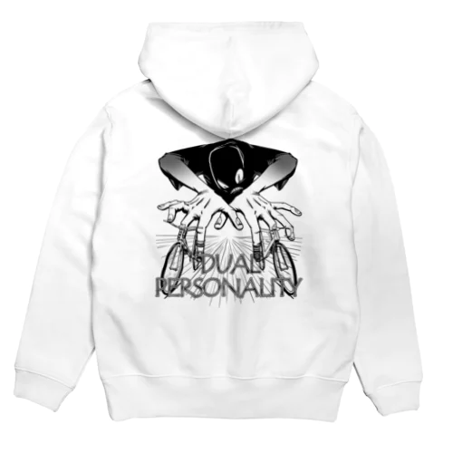 "DUAL PERSONALITY"(B&W) #2 Hoodie