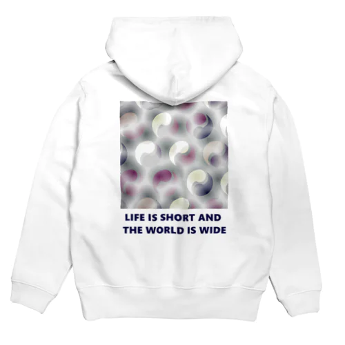 LIFE IS SHORT AND THE WORLD IS WIDE Hoodie