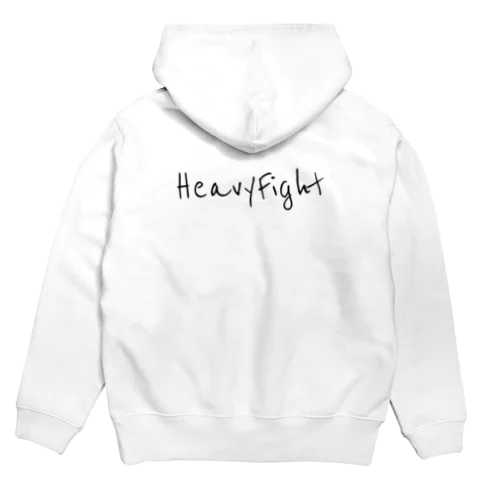 HF バックロゴ　ブラック Hoodie