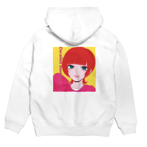 脱輪娘パーカー Hoodie